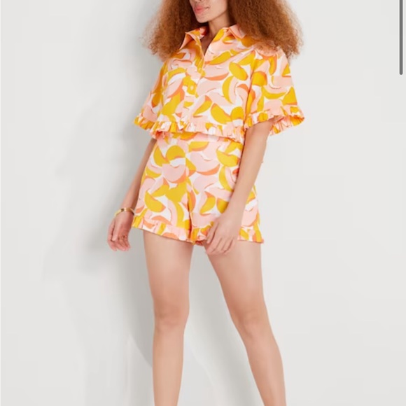 Kate Spade Peach Shorts - Picture 3 of 8
